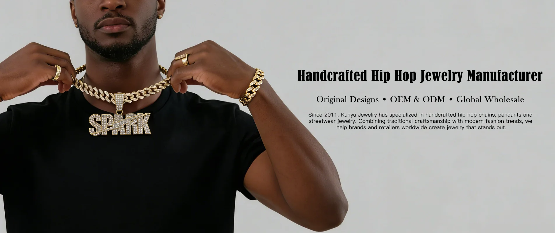 Bracelet Hip Hop Chine