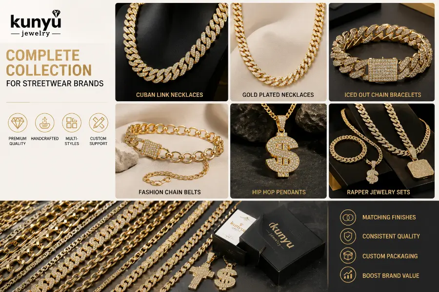 Pourquoi choisir des bijoux en alliage de zinc ?  Avantages de l'alliage de zinc dans les accessoires hip hop