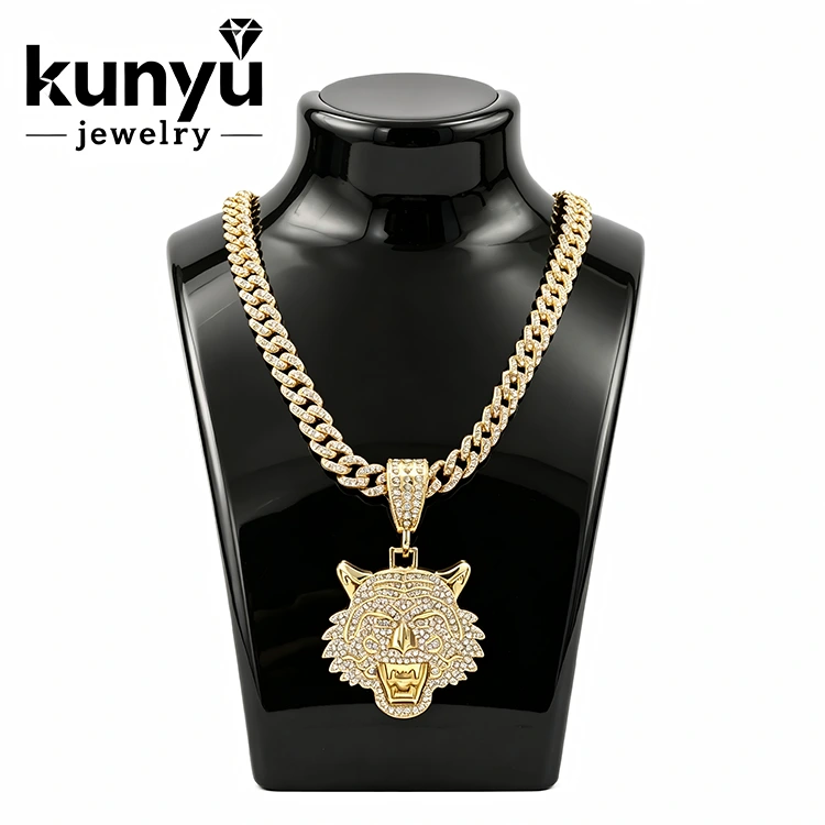 Pendentif Hip Hop Totem Animal Pendentif Hip Hop Totem Animal