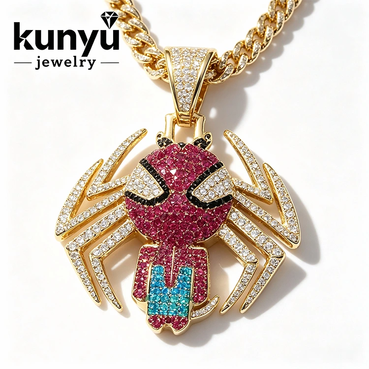 Collier Hip Hop Pendentif Bling