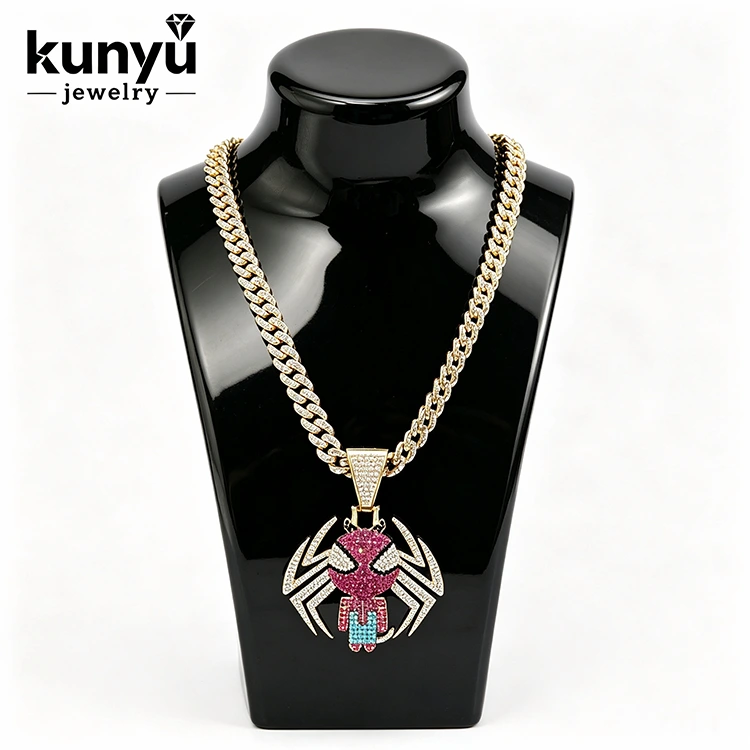 Collier Hip Hop Pendentif Bling