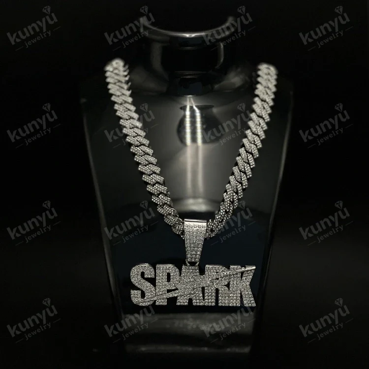 Pendentif Hip Hop Lien Cubain Pendentif Hip Hop Lien Cubain