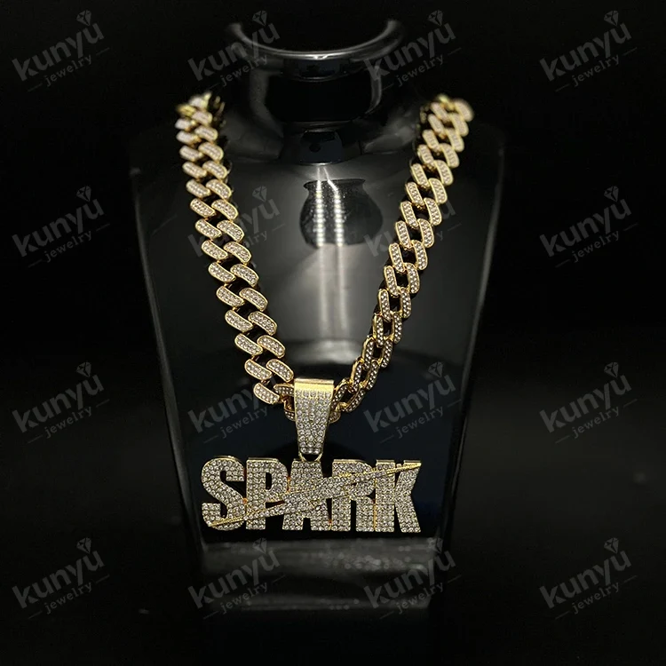 Pendentif Hip Hop Lien Cubain