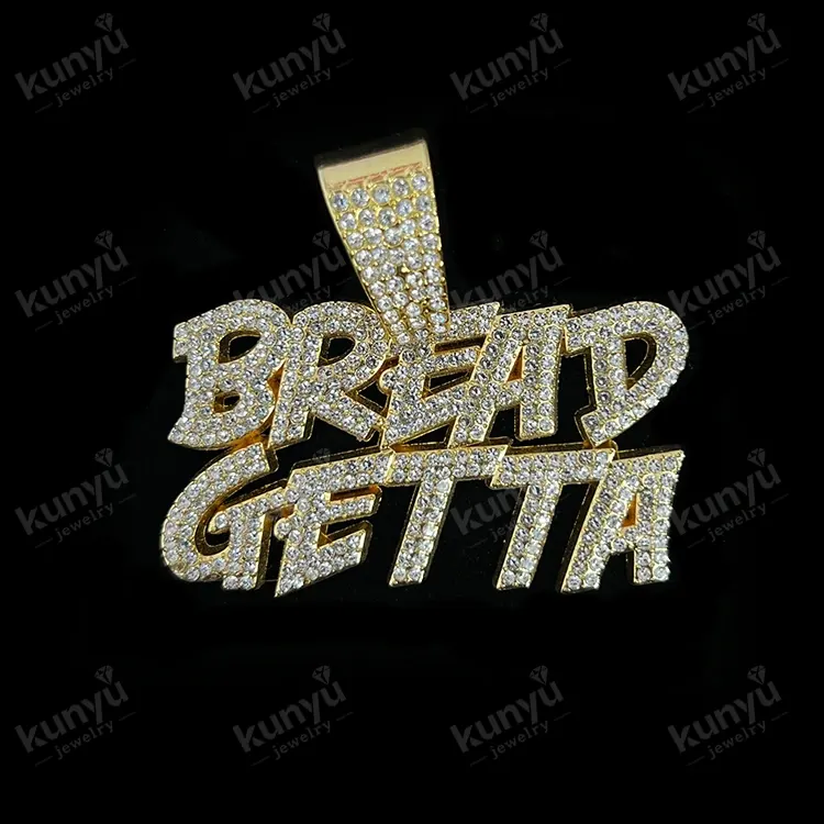 Pendentif lettre personnalisé