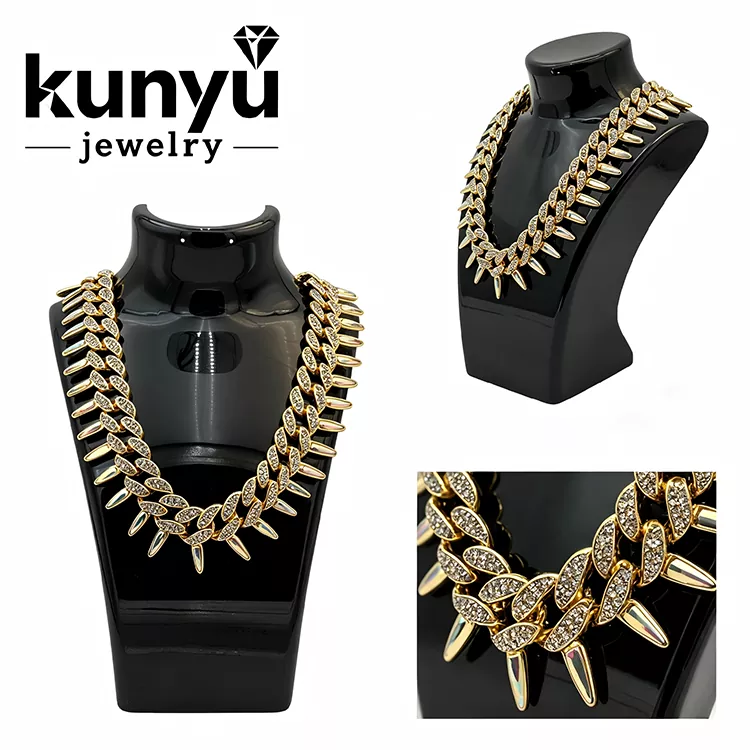 Collier Hip Hop en Or