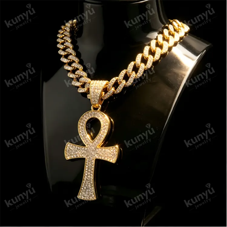 Pendentif Hip Hop Plaqué Or