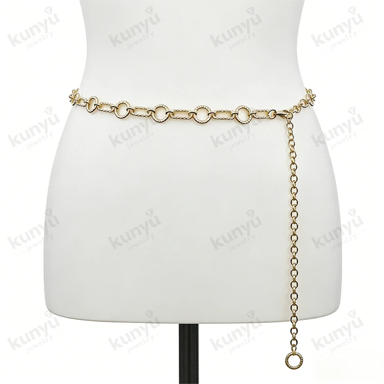 Ceinture de chaîne de taille hip hop Ceinture de chaîne de taille hip hop