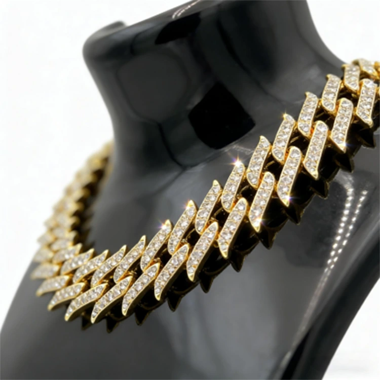 Collier Hip Hop glacé