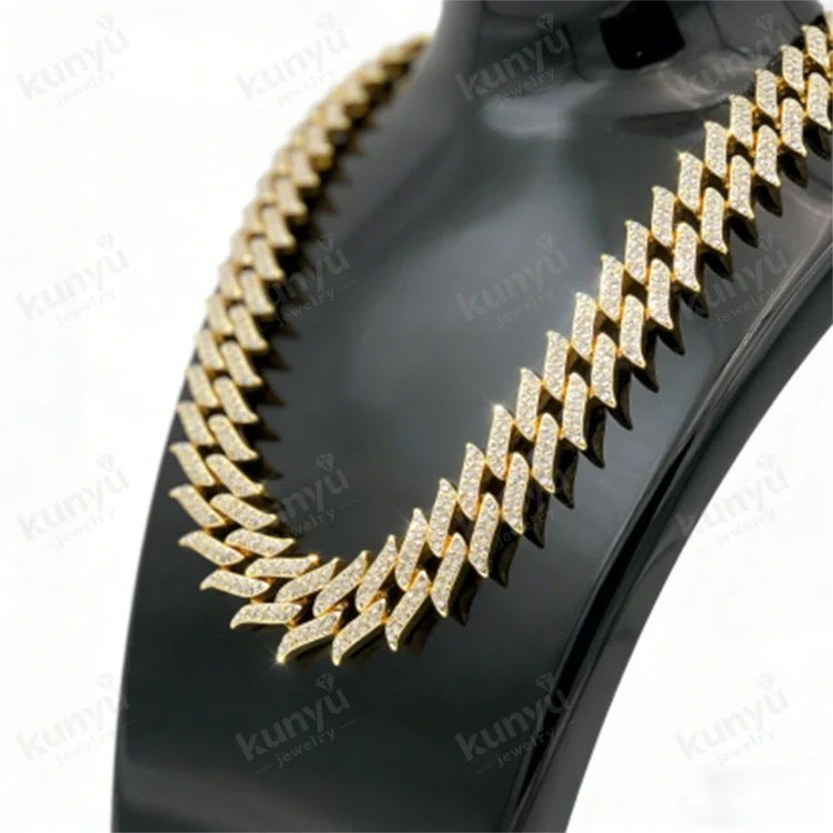Collier Hip Hop glacé