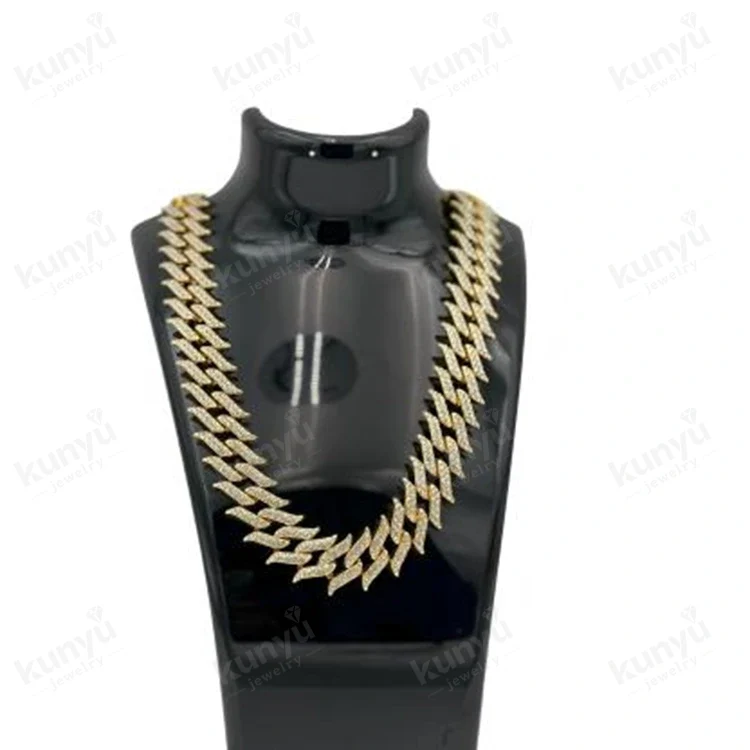 Collier Hip Hop glacé Collier Hip Hop glacé
