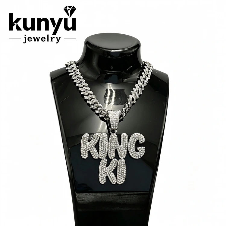 Pendentif Hip Hop glacé Pendentif Hip Hop glacé