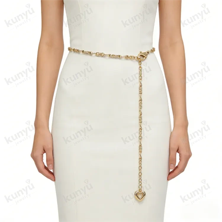 Gold plated handmade chain