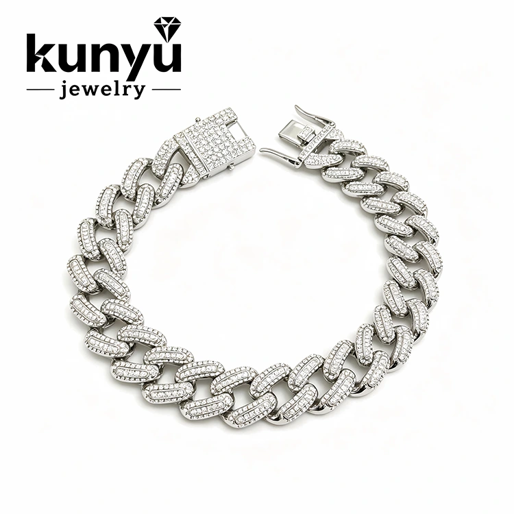 Bracelet hip-hop surdimensionné